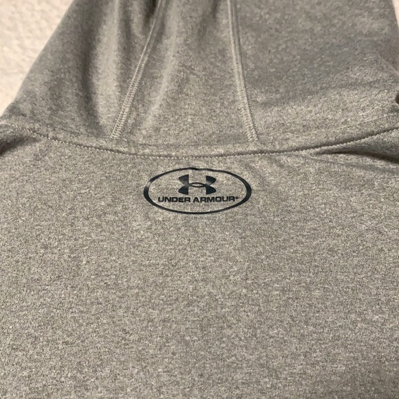 Under Armour Men’s Gray Thin Heat Gear Jacket, Like New - Picture 9 of 9